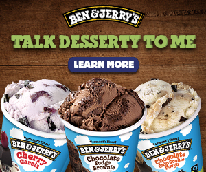 Ben & Jerry's display ad