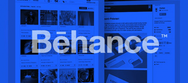 social media channels for designers Behance