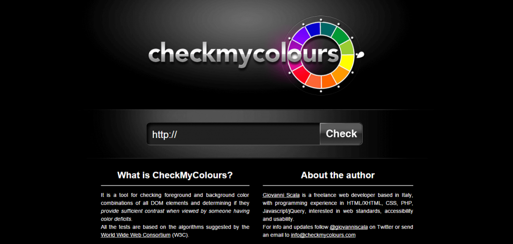 Color checker tool for designers