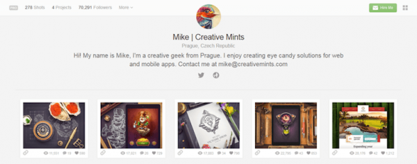Designers To Follow On Dribbble Mike