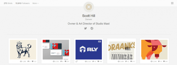 Designers To Follow On Dribbble Scott Hill