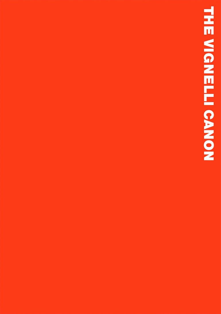 The Vignelli Canon by Massimo Vignelli