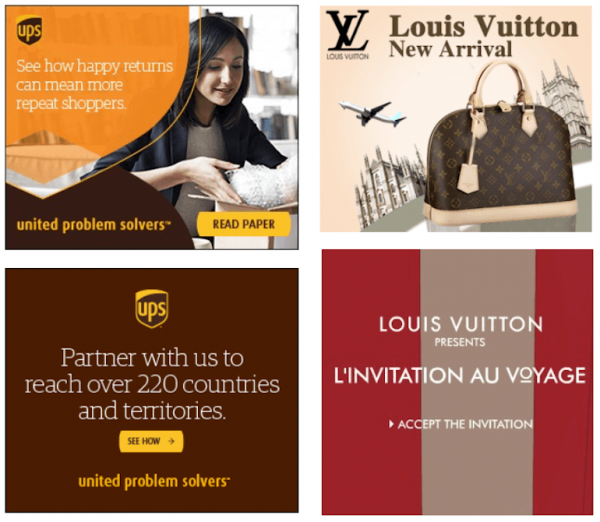 Branding In Banner Advertising Brown LV UPC