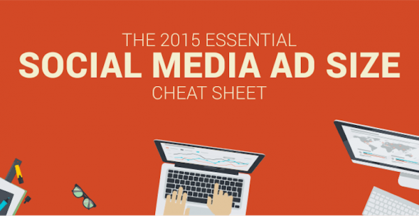 Social Media Ad Sizes Cheat Sheet Infographic Bannersnack