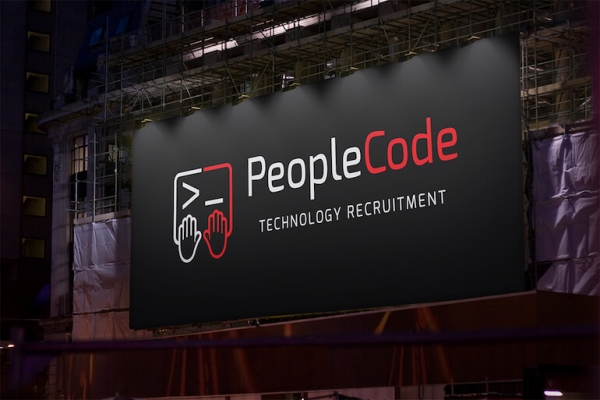 PeopleCode Logo Design Billboard 1