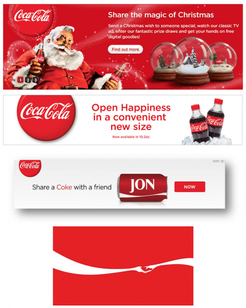 Coca Cola Banner Ads 