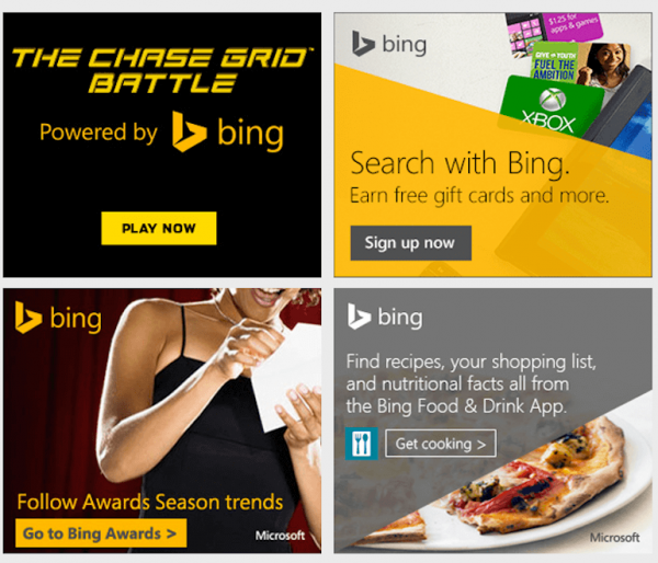 Bing Banner