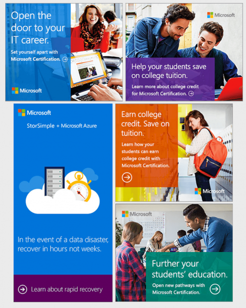 Microsoft Banner