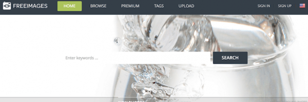 FreeImages Homepage Banner