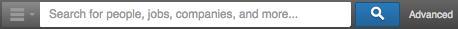 LinkedIN Search Bar