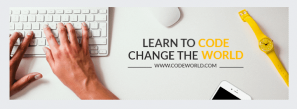 Lato used in a learn to code ad