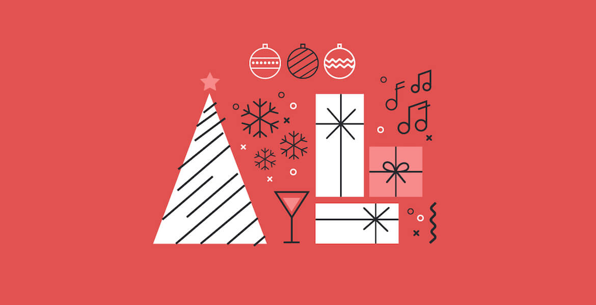 christmas design ideas for banner ads