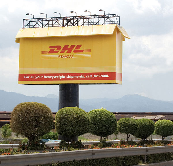 Creative billboard ads DHL