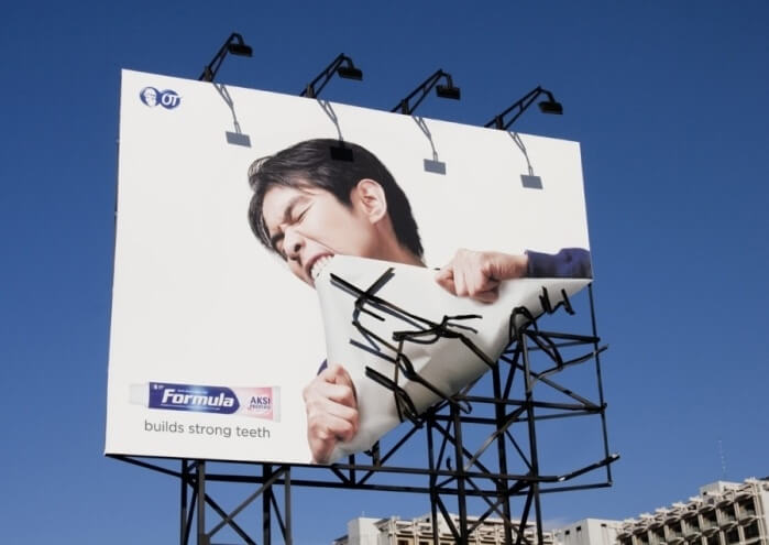 Creative billboard example