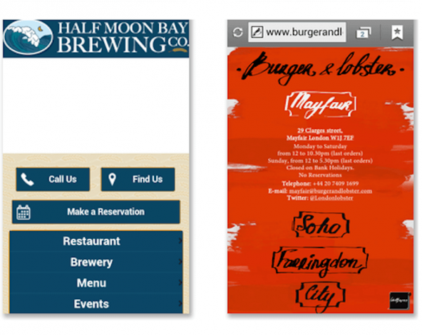 Half Moon Brewing Bay Co. Vs. Burger And Lobster