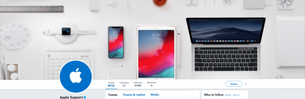 Apple Twitter Header Photo