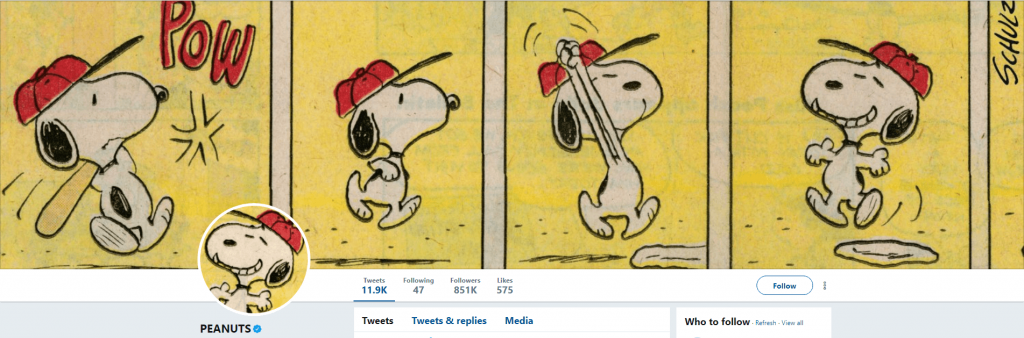 twitter cover snoopy