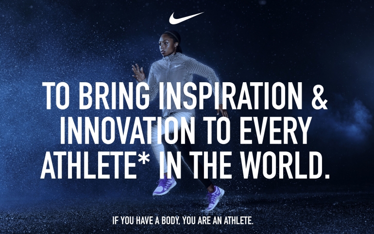 NIKE brand identity