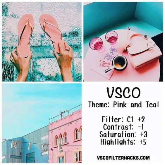 instagram feed goals vsco filter