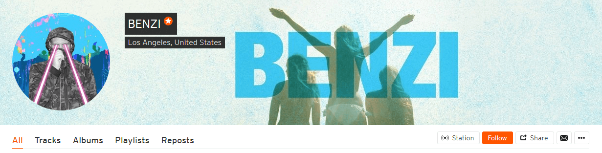 Benzi Soundcloud Banner 