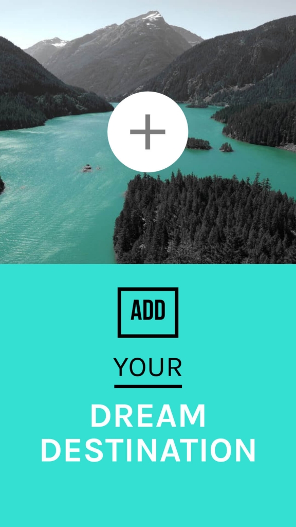 Dream destination Instagram Story
