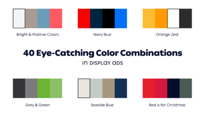 color combinations in display ads