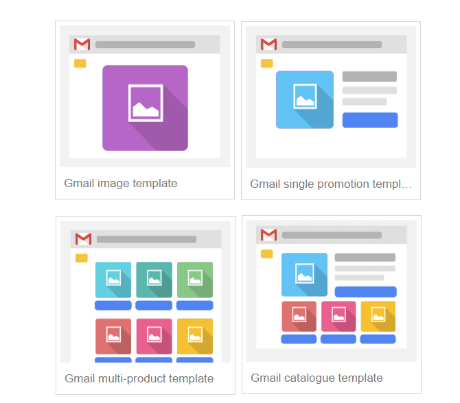 Gmail Ads Templates
