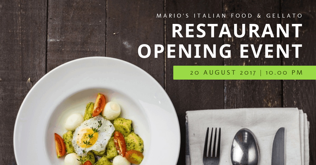 Restaurant Banner Design Template