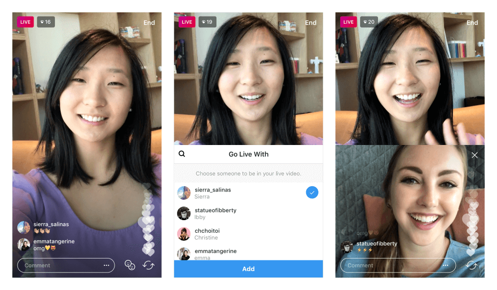 Instagram Co Lab Feature For Live Videos