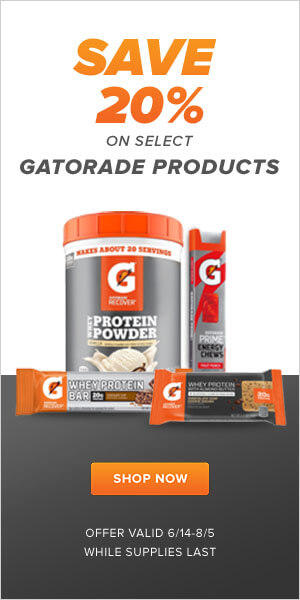 gatorade banner button design