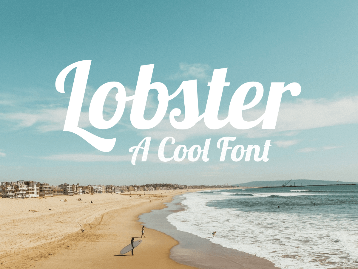 Lobster simple retro script