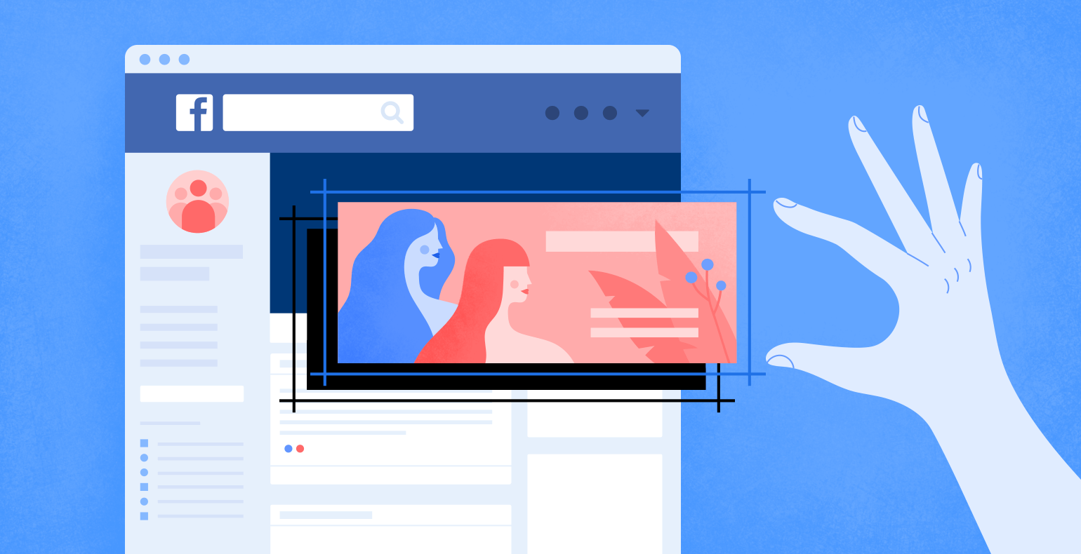 Facebook group cover photo size