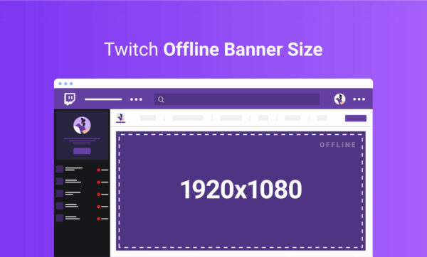 twitch offline banner dimensions