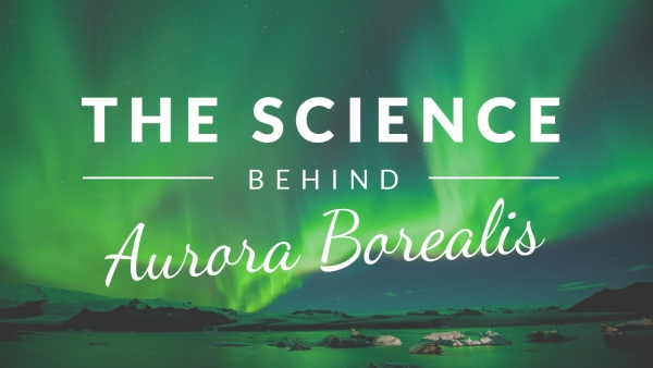 The science behind Aurora Borealis YouTube thumbnail template