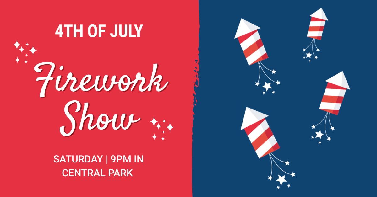 july 4th facebook cover event image