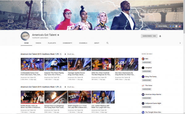 America’s Got Talent YouTube thumbnail