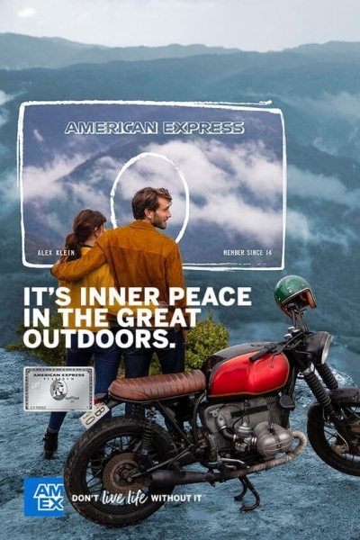 adventure motorcycle travel points on credit card ad