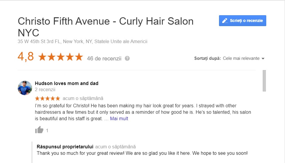 google review