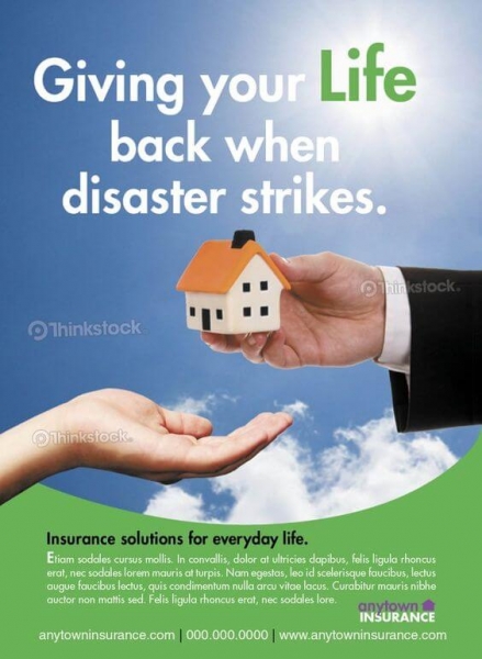 house insurance hands giving house