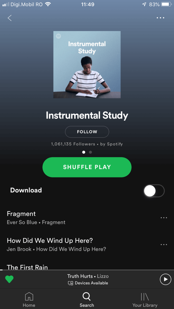 instrumental study cover photo playlist