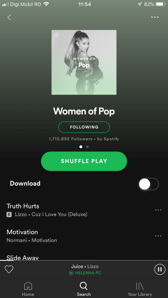 women of pop playlist cover