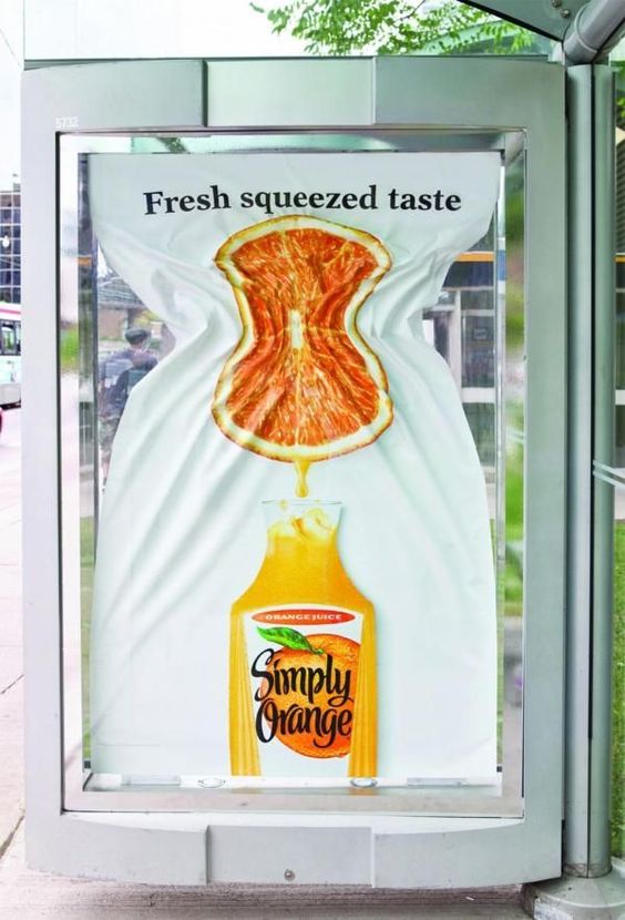 orange juice ad