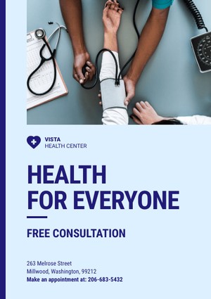 health flyer template