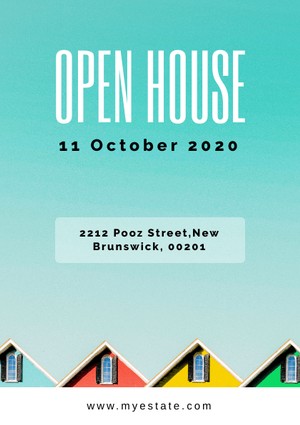 open house flyer template