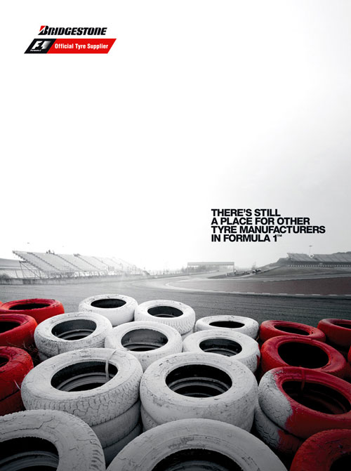 formula 1 ad creative