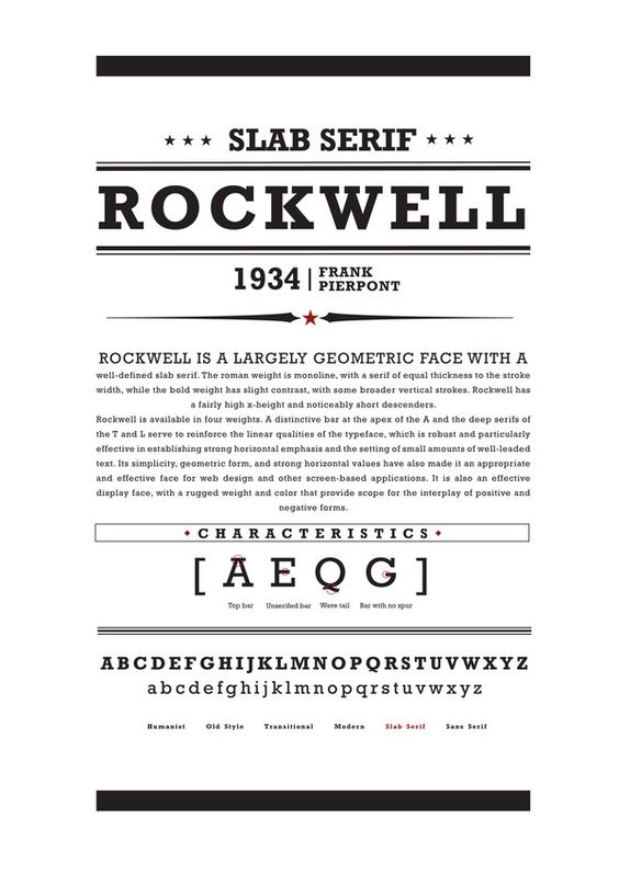 rockwell font