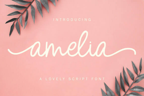 amelia font