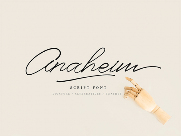 anaheim font