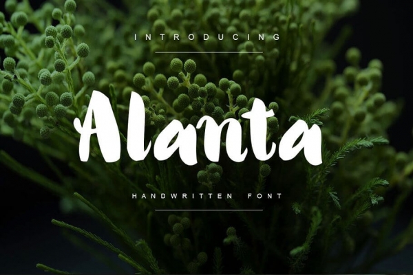 atlanta handwritting font