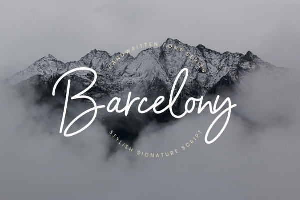 barcelony font